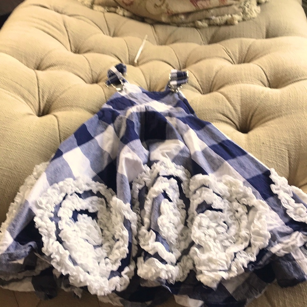 Overall style sundress
